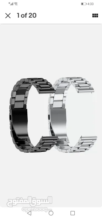 STEEL METAL BAND FOR GALAXY WATCH AND SMART WATCH