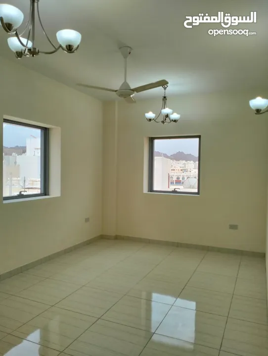 Two  bedrooms apartments for rent in Ruwi beside Al Abeer Hospital and OC Center