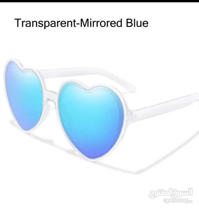New arrival women and man heart glasses with premium quality now available in Oman order now