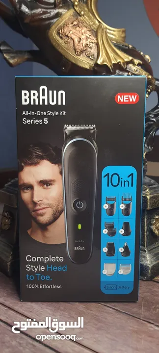 ماكنة حلاقة جديده من براون لجميع الاستخدامات Braun 10 in 1 All-in-One