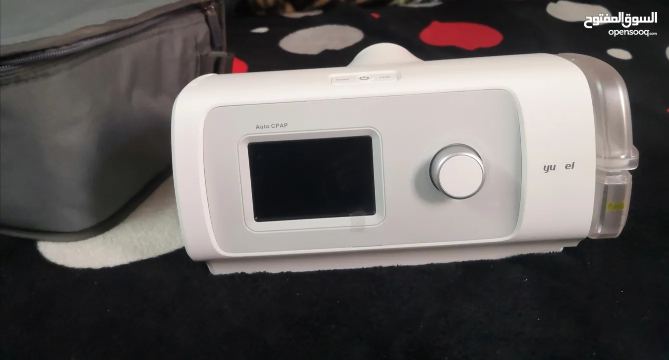 جهاز  تنفس AUTO CPAP  أستخدام قليل وكالة وكامل اغراضه بسعر حرق