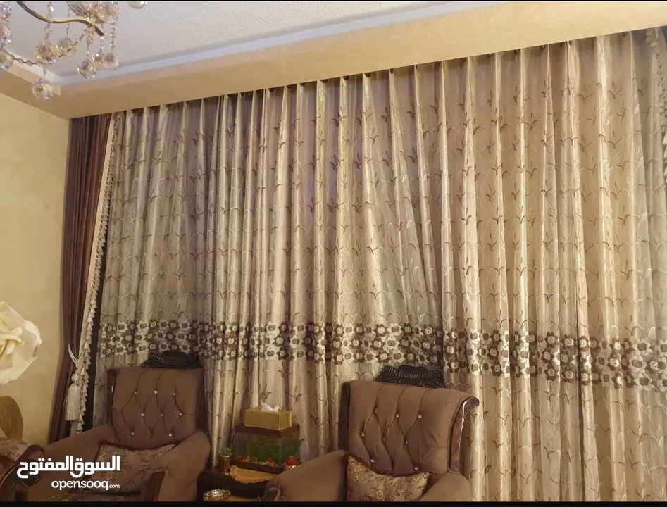 طقم كنب تفصيل خشب زان  + الطريه من احسن أنواع الطريات + البرادي من احسن أنواع البرادي