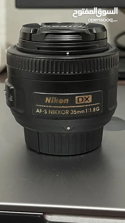 Nikon 35mm 1.8 G DX used in a good condition