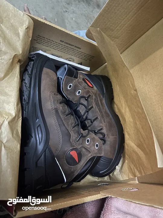 Red wing safety shoes Made in italy wayee proof