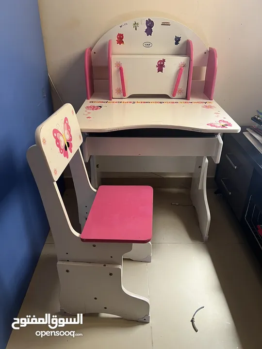 Kids study desk -طاوله مكتب اطفال