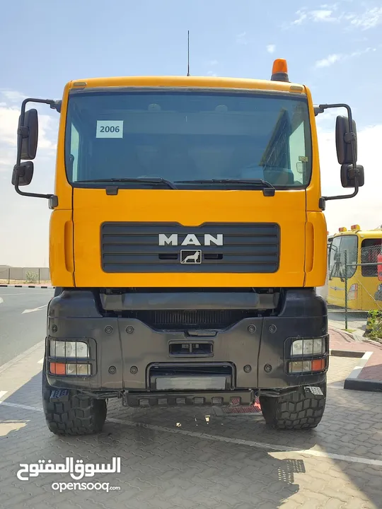 2006 MAN TGA 33.410, 6X6, Flatbed Truck