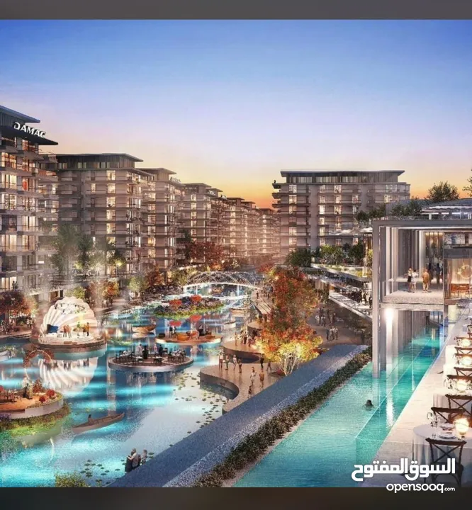 تمتلك الآن في دبي....شقة أو تاون هاوس بأقساط 1% شهريا في مشروع داماك Riverside