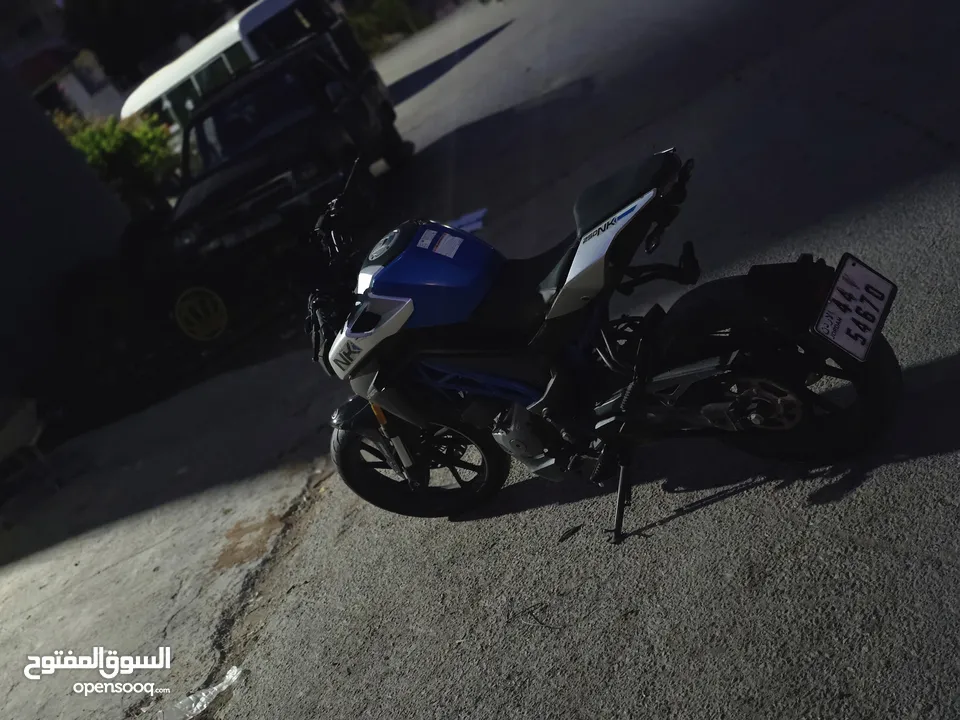 دراجه سي اف موتو NK بحال الوكاله لا ينقصها شي