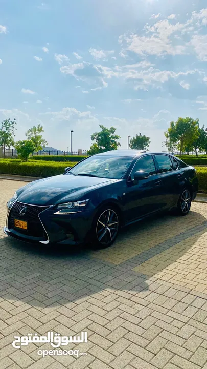 لكزس GS F 2018 نظيف جدا البيع او التمويل 7 سنوات