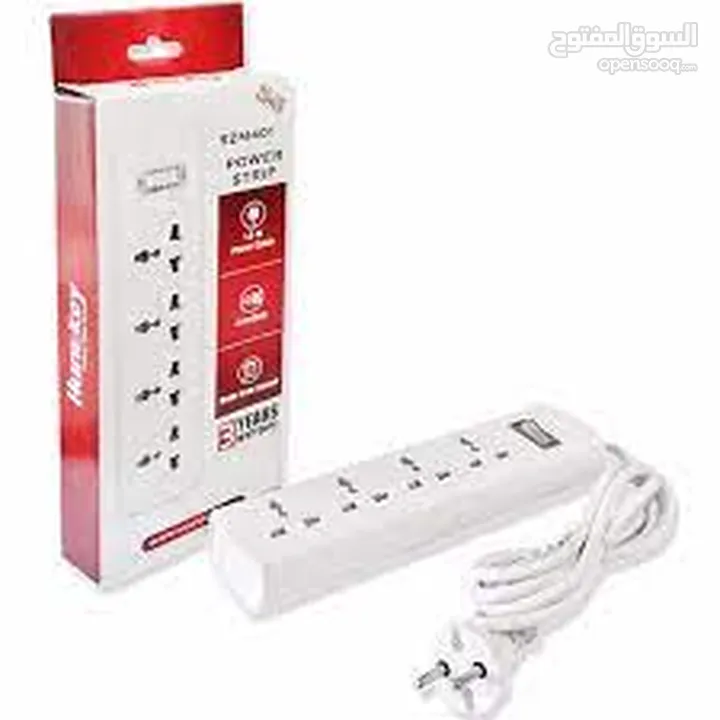 وصله كهرباء 4 مخارج power ext huntkey