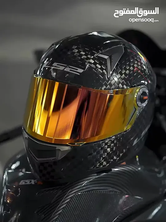 LS2 Carbon fiber helmet