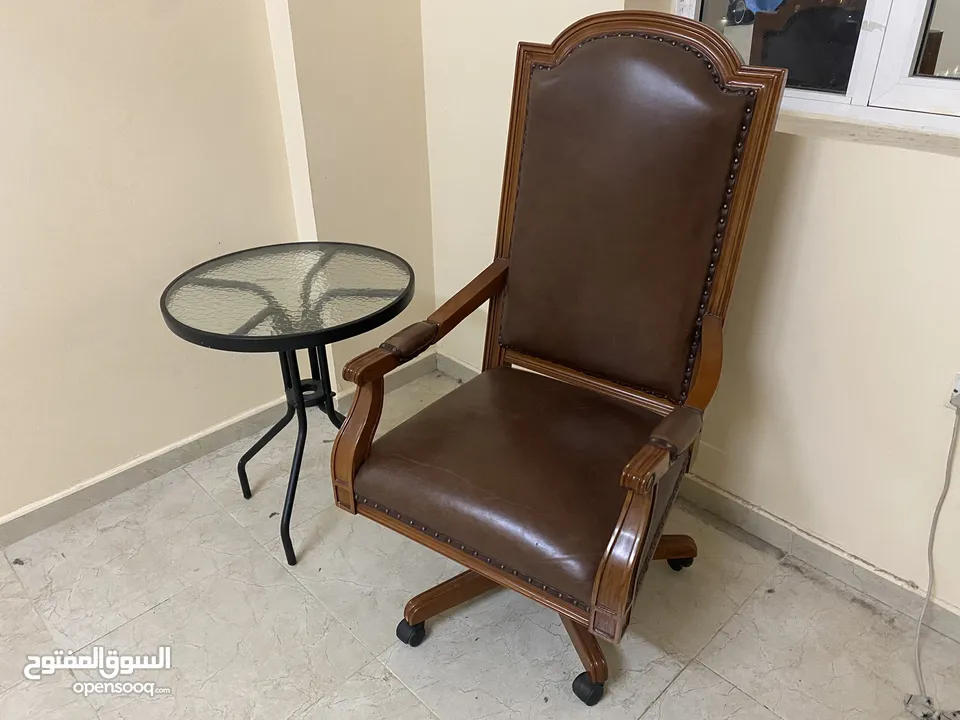 Original leather chair