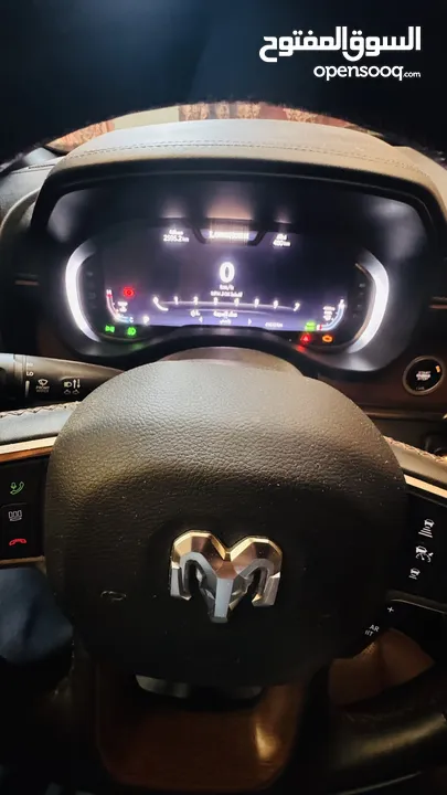 RAM 1500 LIMITED LONG HORN رام 1500 لمتد لونك هورن . الموديل : 2023 . (خليجي) ضمان شركة هارلم