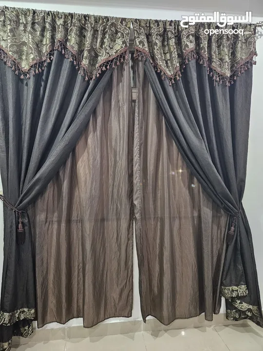 Curtains Set (with Rod)