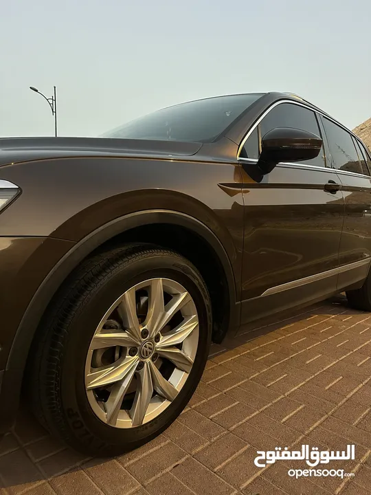 VW Tiguan 2017 GGC - Clean & Fully Serviced  تيغوان 2017 خليجي