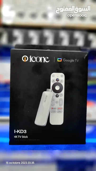 Icone Andriod TV BOX I-KD3