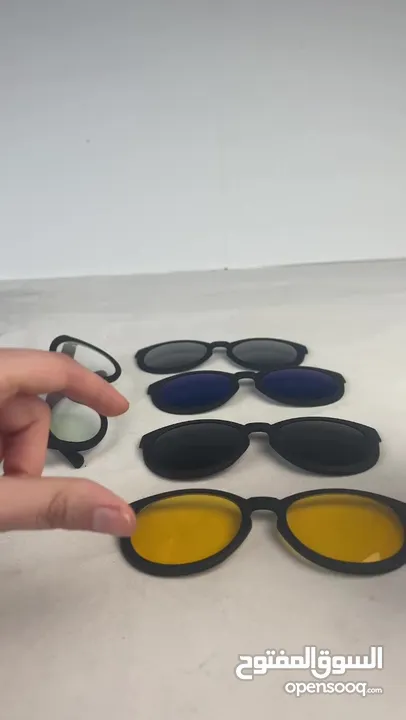 نظارات شمسية 5 في 1