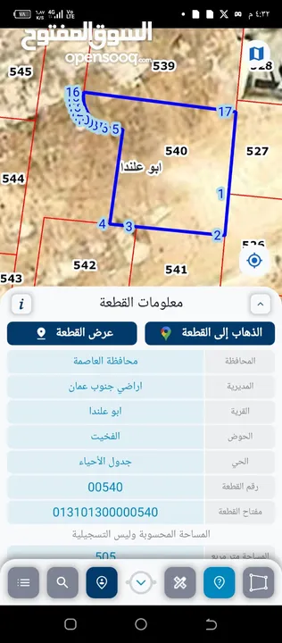 قطعة ارض للبيع