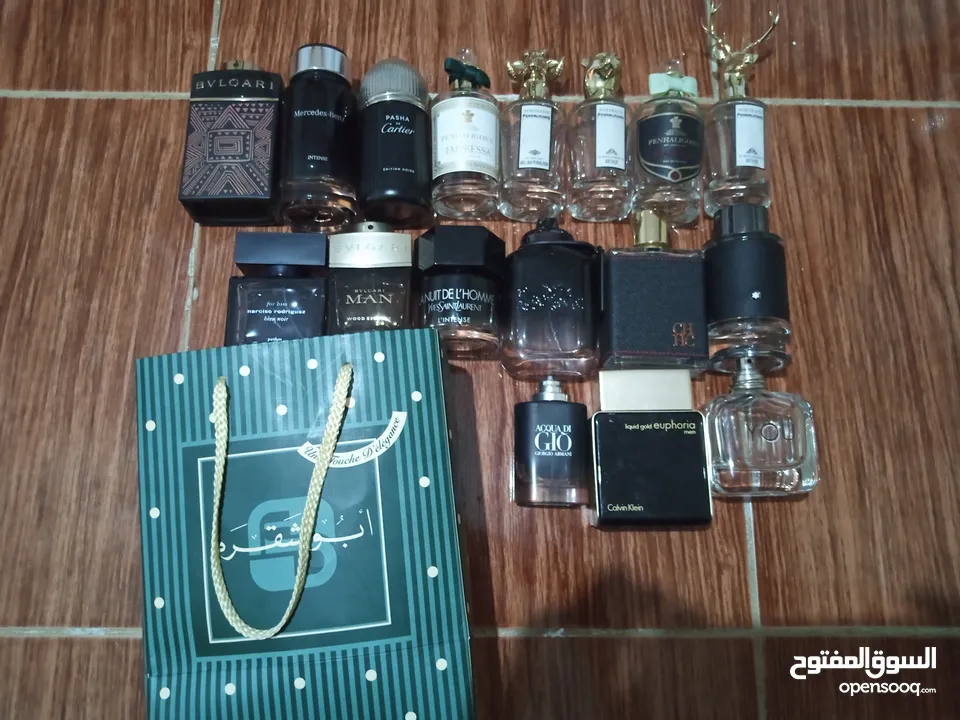 نشتري جميع انواع العطور الأصلية الفارغه بأفضل الأسعار اهم شي تكون أصلي