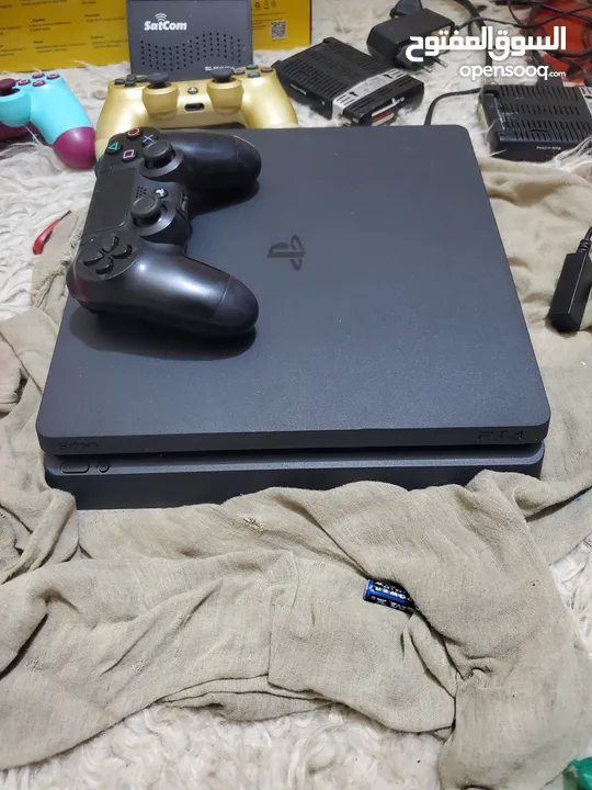 جهاز Ps4 سلم مهكر شبه جديد