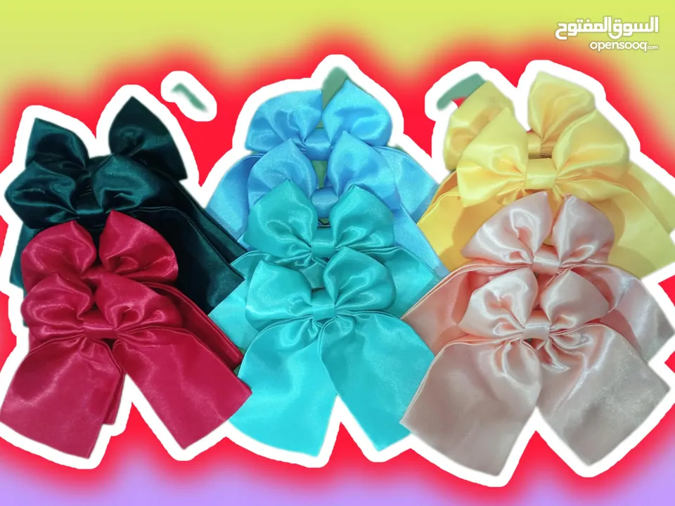 Luxe French Bow Barrettes in Chic Silk Satin + FREE Set of 4 Mini Scrunchies! Limited 12-Piece Set!