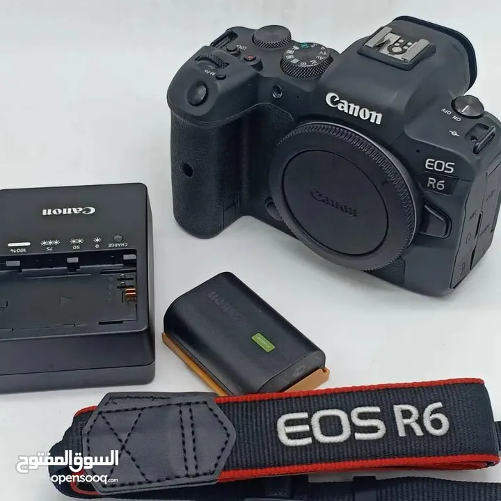 Canon. R6 بحالة الوكاله