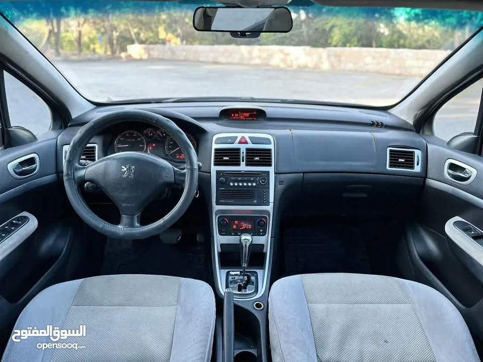 بيجو 307 موديل 2007 فل مع فتحة وفحص كامل للبيع