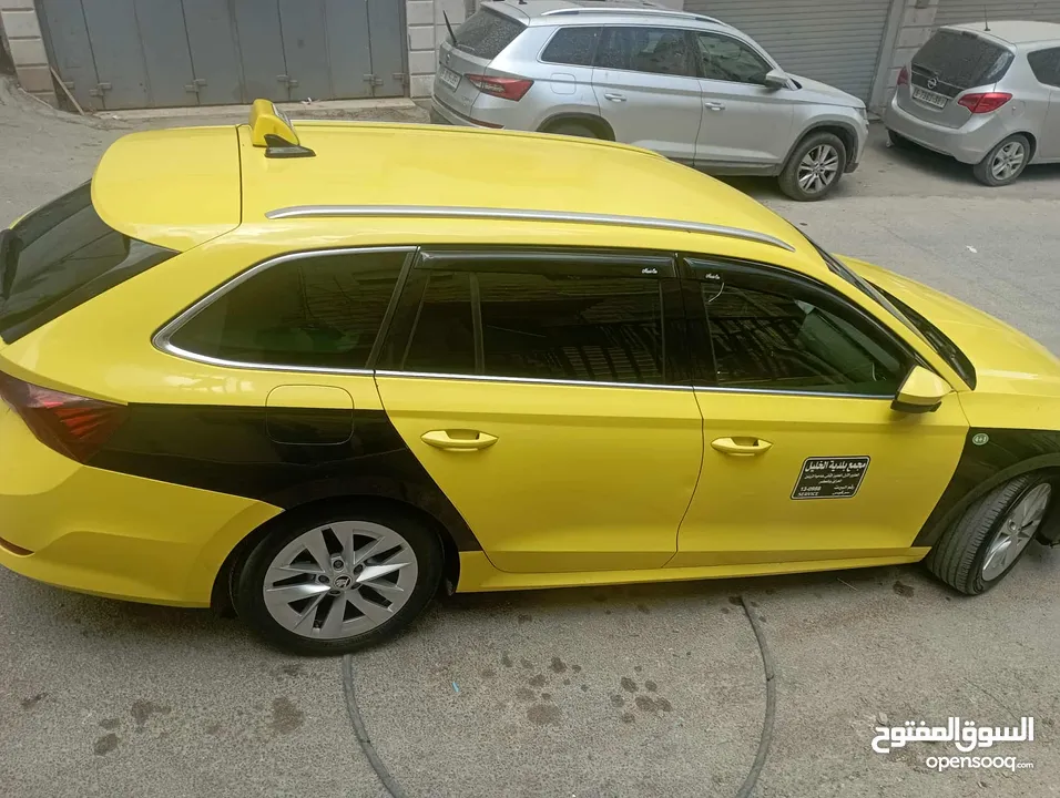 سكودا اوكتافيا للبيع مع البيرمت خط الحاوز