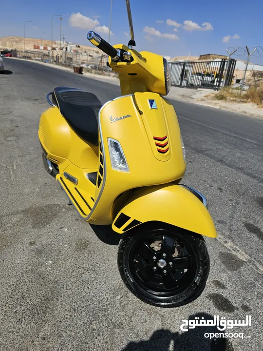 فيسبا GTS SUPER 2018 300cc  كفاله سنه بسعر مغري
