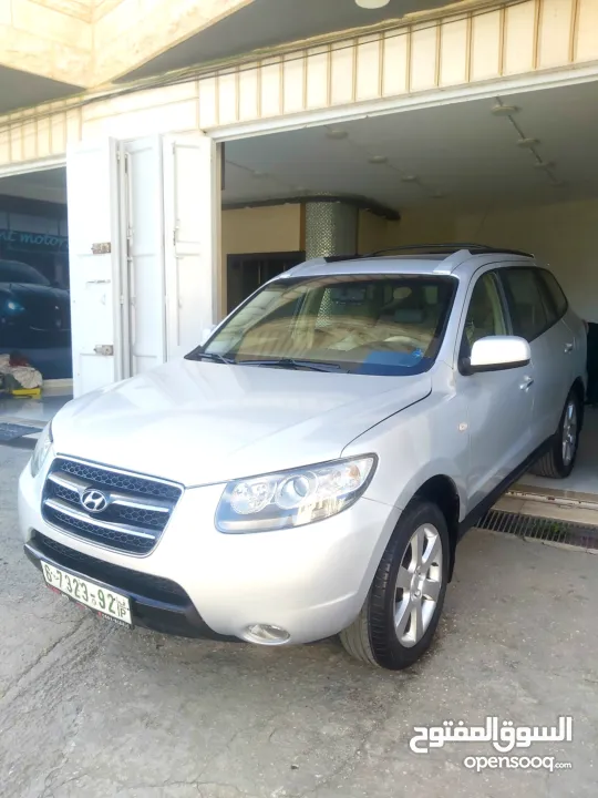 هونداي سنتافيه 2008 فل إضافات فرش مميز حرق كاش