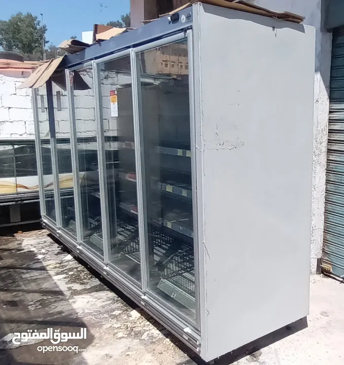 ثلاجات عرض+فريزرات عرض موازين باركود  بسعر حرق