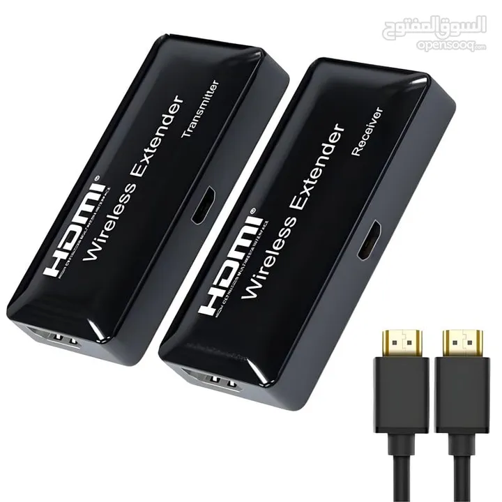Mini 150m 1080P Wireless HDMI Extender قطعة لاسلكية اتش دي للوصل بين لابتوب و شاشة