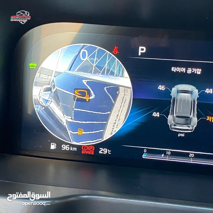 كيا سورينتو 2021 فل كامل عدا الفتحة 7 مقاعد وارد كوري