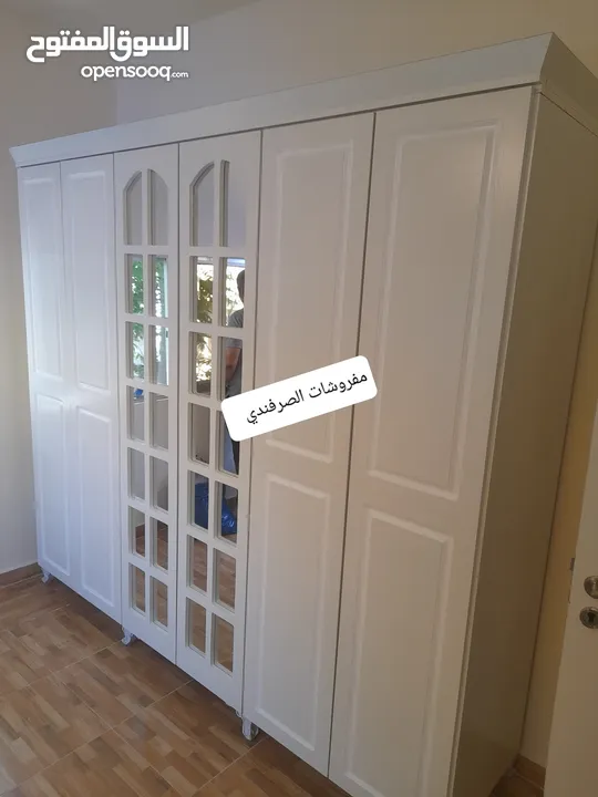 خزائن ملابس خشب لامنيت 18م الون حسب الطلب جميع المقاسات مع إمكانية تغير الون