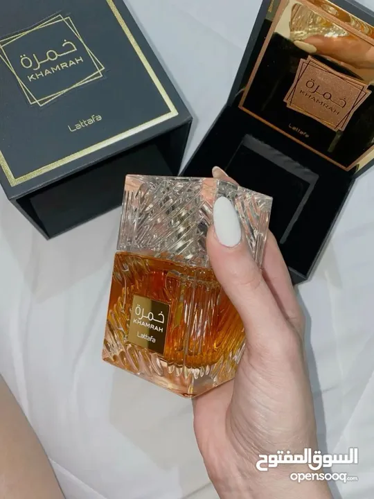عطور من شركة لطافه وارض الزعفران ورصاصي عطور امارتيه ستاتي رجالي اجودهم تددوم طويلا ارقه العطور