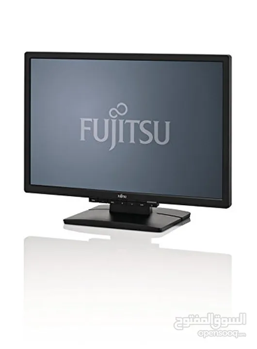 جهاز كمبيوتر مكتبي (ممتاز لأغراض الدراسة والعمل) ماركة Fujitsu عبارة عن (جهاز + شاشة + كيبورد + ماوس