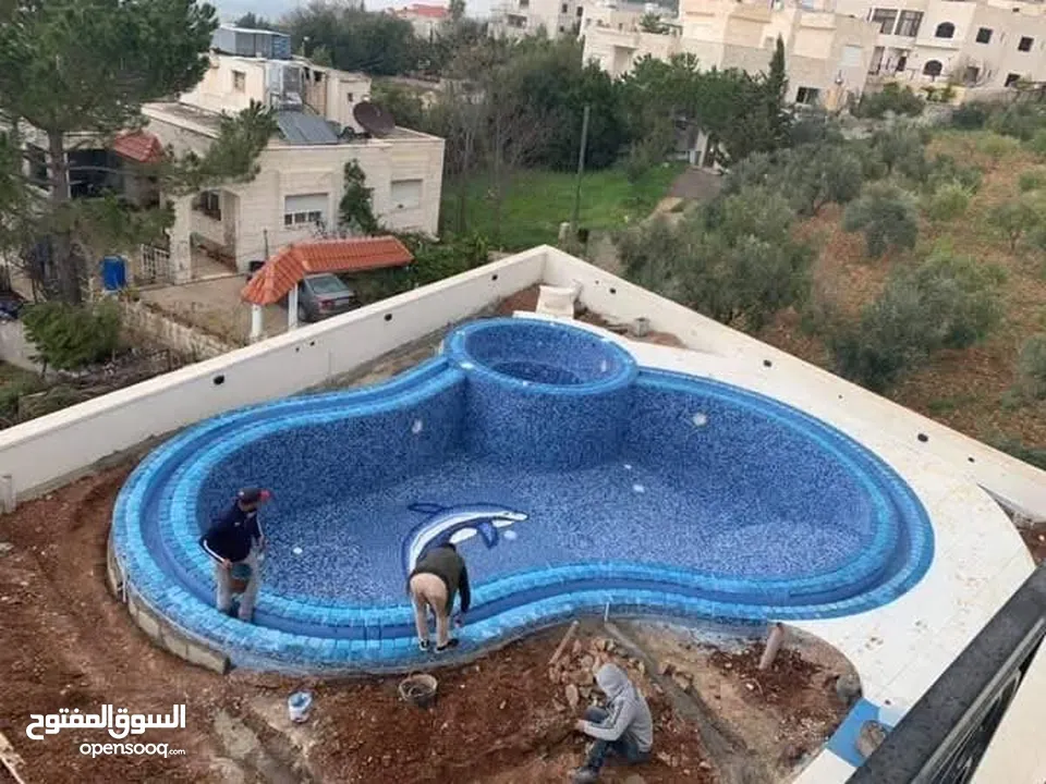 انشاء المسابح
