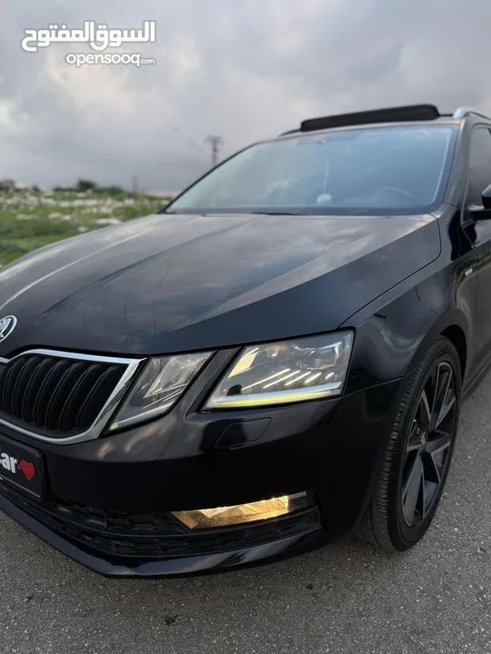 سكودا اوكتافيا 2018 ديزل 2.0 اوتومات 6 غيار فل بانوراما ليدات حررق سعرر 79.000 شيكل