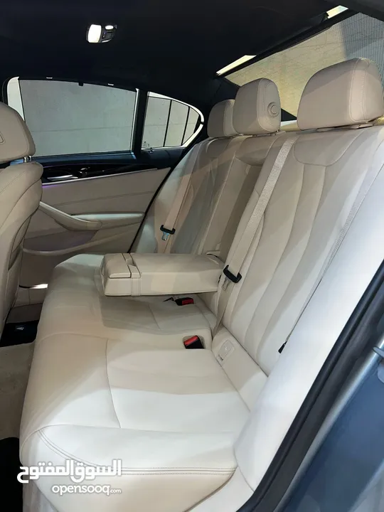 BMW 530i 2017 وارد شركه ابو خضر مالك اول فحص كامل بحاله الوكاله