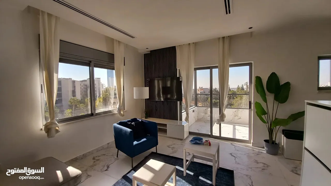 شقة مفروشة للايجار في ام اذينة  ( Property 40046 ) سنوي فقط