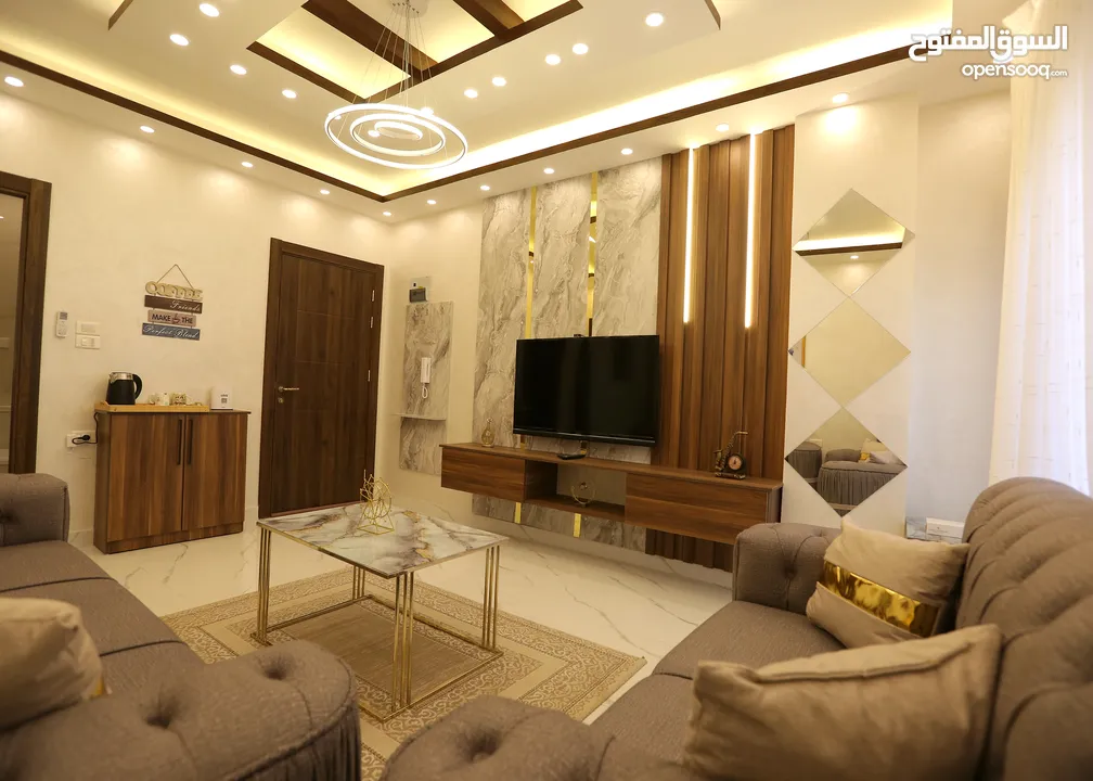 Furnished Apartment For Rent  in Amman Daily rental is available