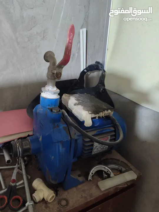 ماطور سحب مياه بحالة ممتازه جدا