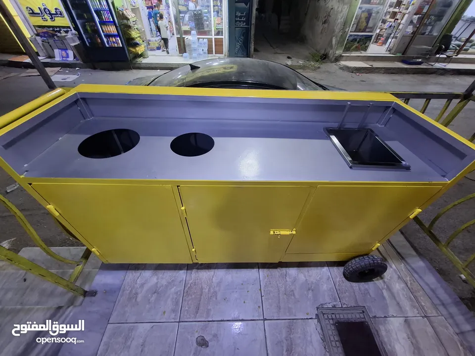 عرباية ذرة وبطاطس تفصيل حديد للبيع