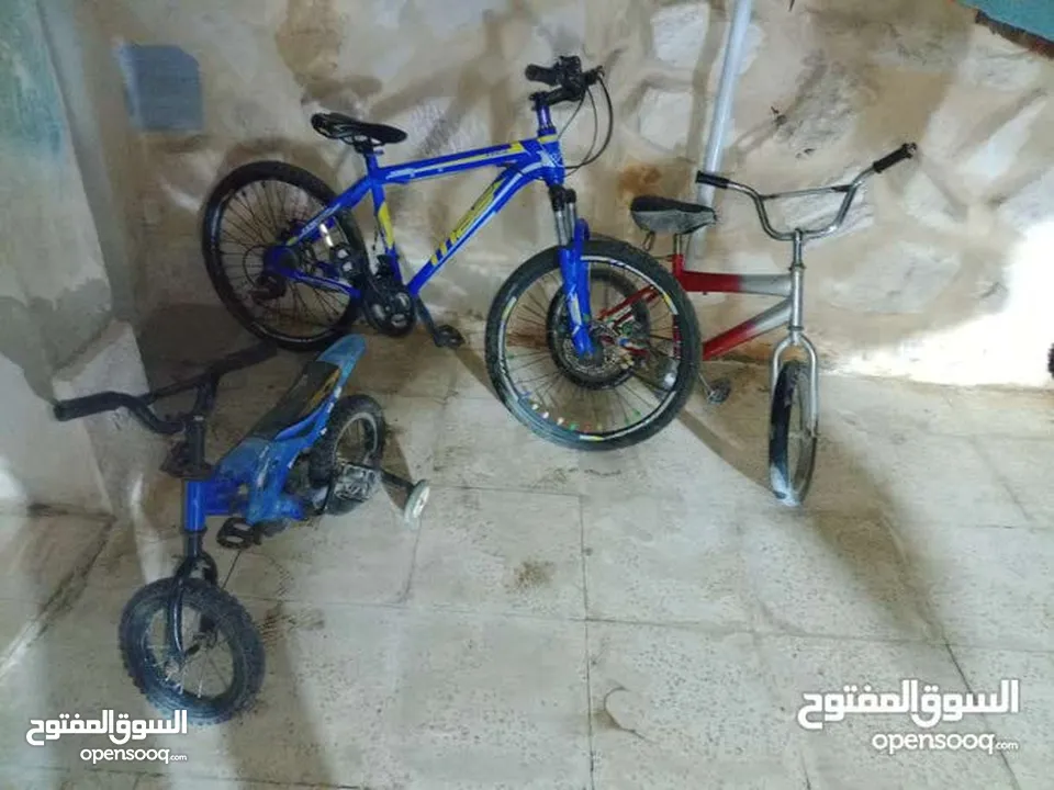 بسكليتات عدد 3للبيع