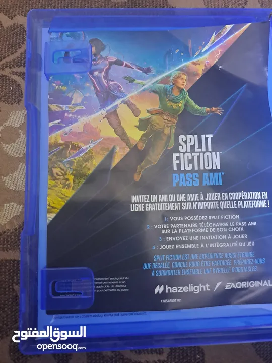 لعبه split fiction مستعمله أستعمال بسيط بحاله الوكاله