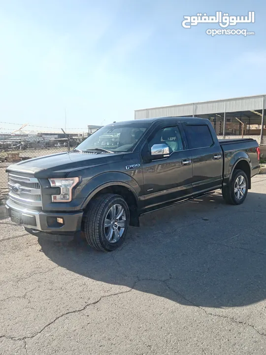 Ford F-150  Platinum   اعلى صنف جمبع أضافات قاطع مسافة 87 حسب كارفاكس وكارسير  فحص كامل 7
