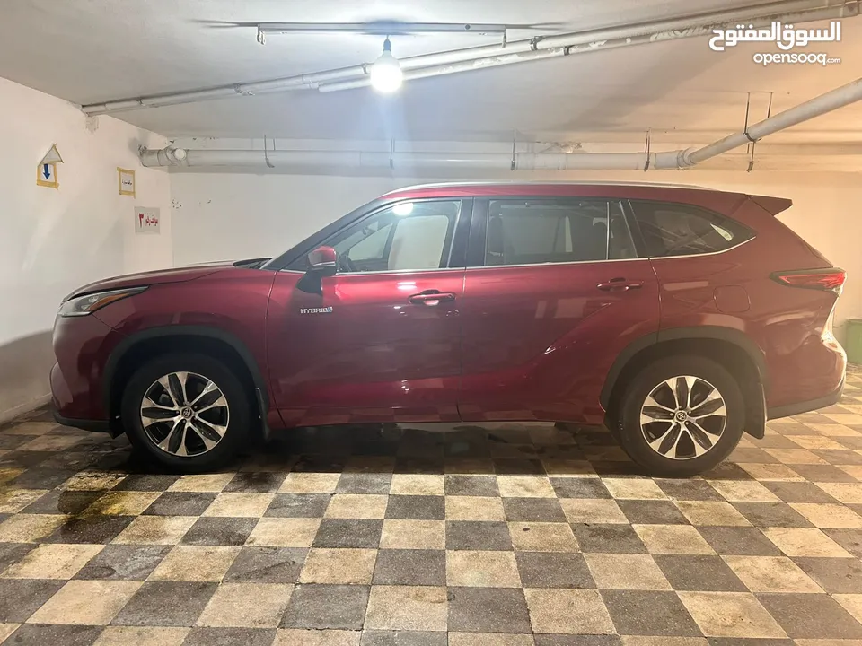 Toyota highlander بحاله الوكاله