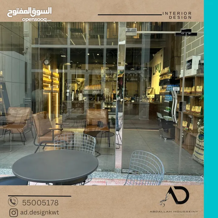 تصميم وتنفيذ وتشطيب ديكورات داخلية وبوث معارض ( المشاريع السكنية والتجارية) تسليم مفتاح م. ديكور