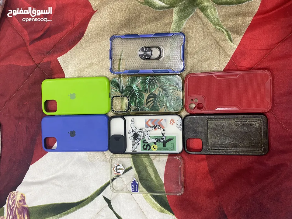 آيفون 11-128جيجا بحالة الوكالة.