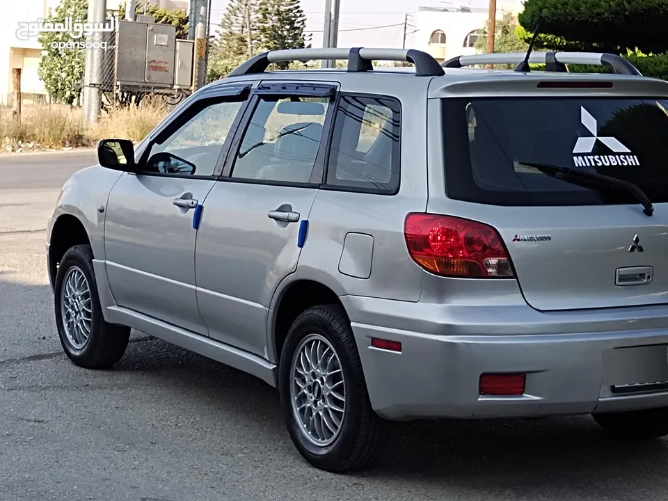 ميتسوبيشي آوتلاندر اوتوماتيك 2003 توب نظافة بسعرررر مميززز محرك 2400cc